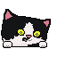 pixel art of my cat